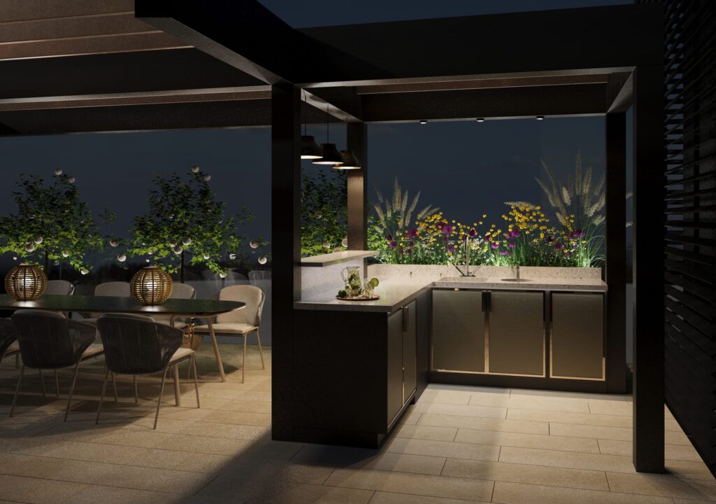 Penthouse Terrace Pantry