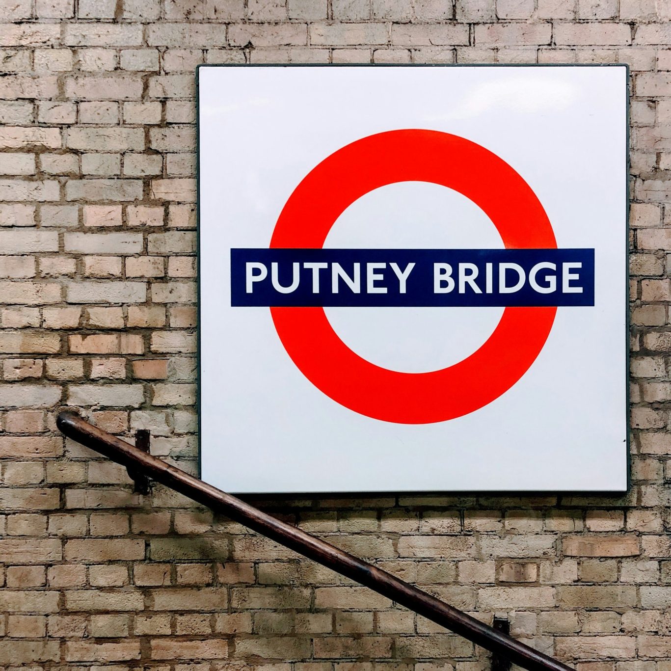 Putney Bridge Tube Sign