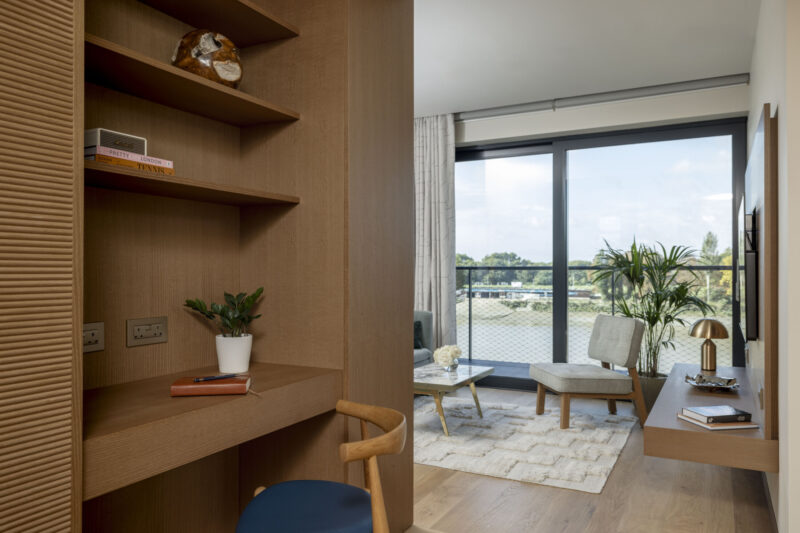 Emerald Junior Suite Desk and Living Room - 205