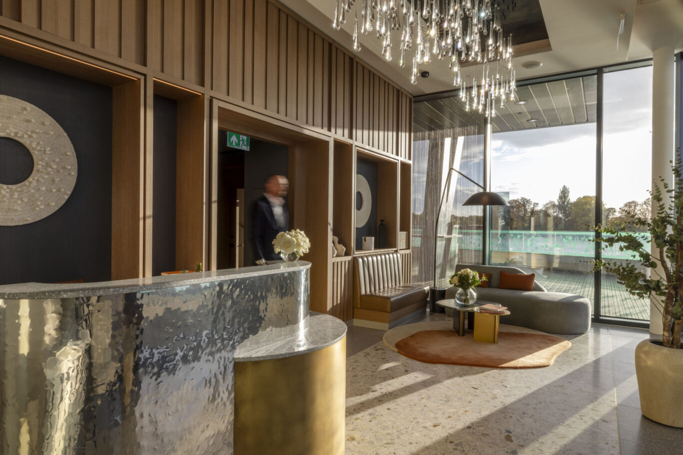front reception of fulham pier hotel